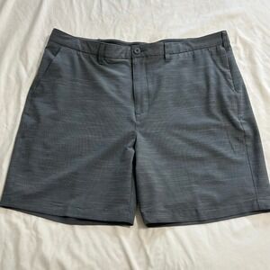 Apt 9 Premier Flex Mens 40 Shorts Charcoal Gray Stretch Performance Golf 67021
